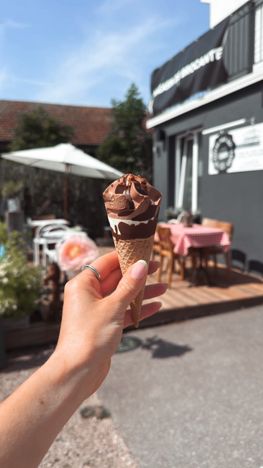 Glace - Cône Chocolat
